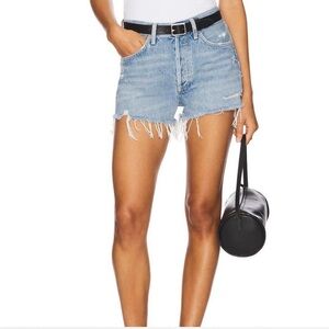 AGOLDE Parker Cut Off Denim Shorts - Swap Meet - Size 26